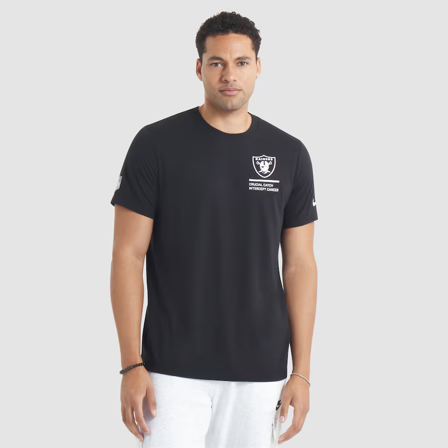 Men Oakland Raiders 2 Nike NFL 2025 T shirt